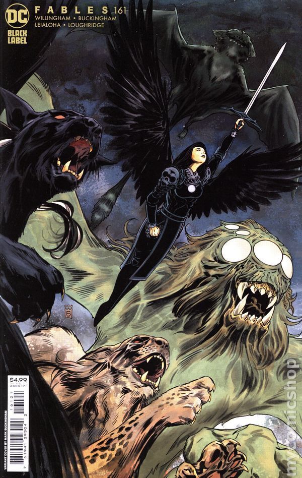 Fables #161B NM 2024 Stock Image