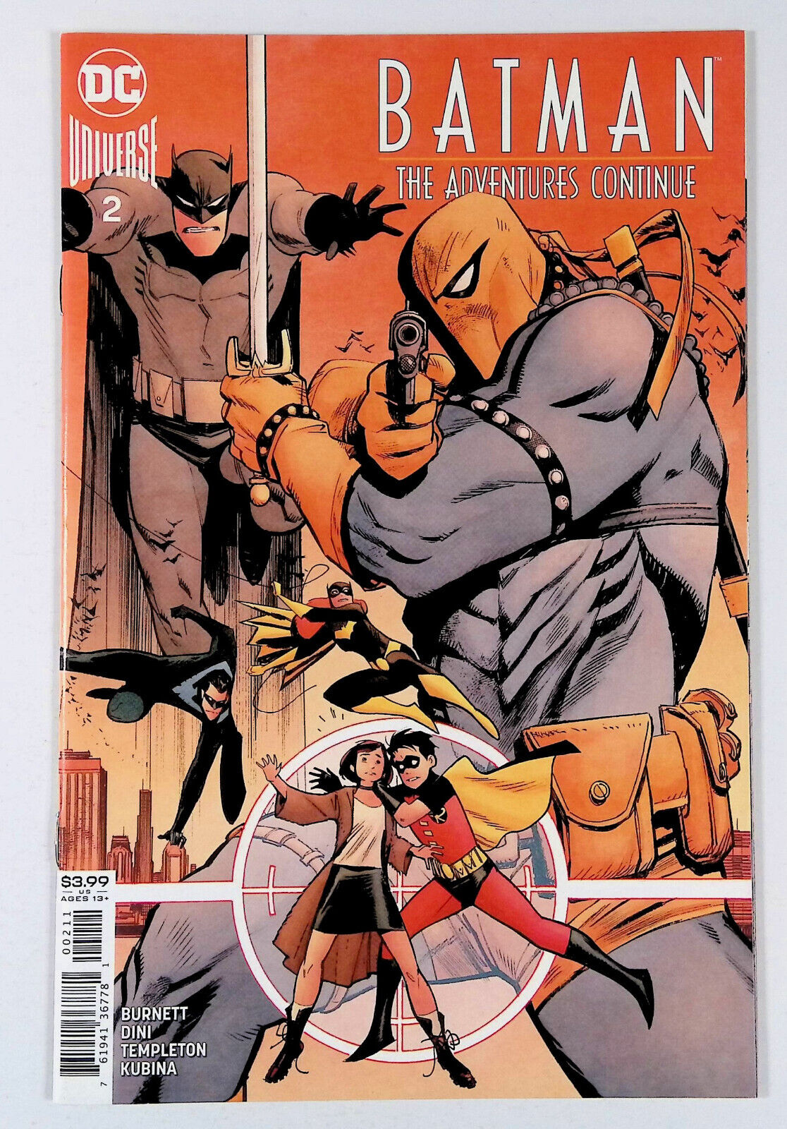 Batman The Adventures Continue 2 1st Sunny 1st Print Deathstroke DC Comics