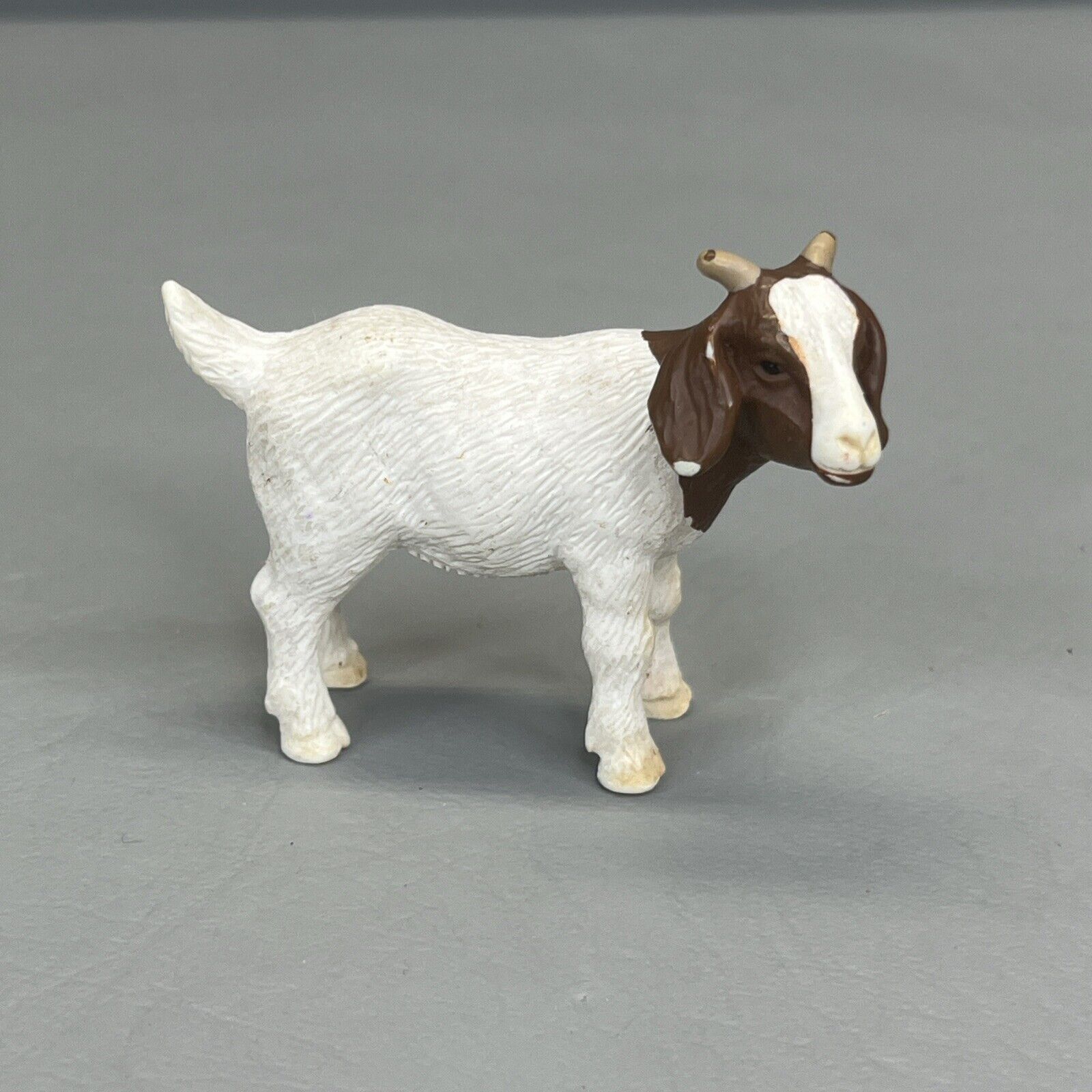 Schleich Germany Boer Goat Kid Toy Farm Animal Figurine #13260 Retired 2001