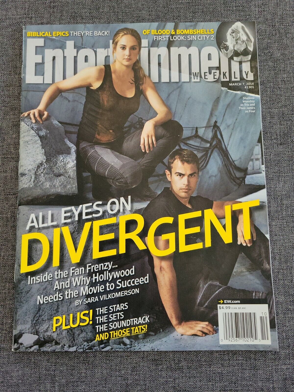 Entertainment Weekly March 7, 2014 All eyes on DIVERGENT