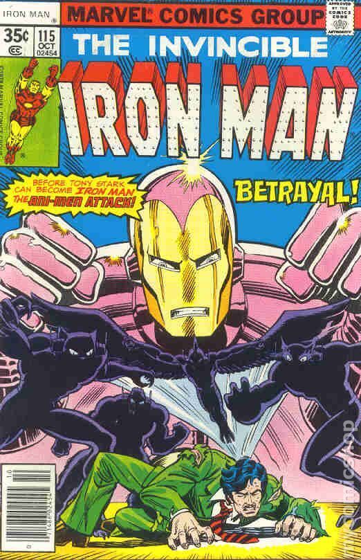 Iron Man #115 FN 1978 Stock Image