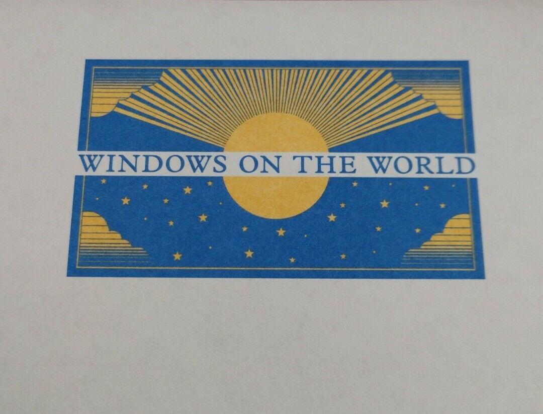 Pre 9/11 World Trade Center Windows On The World Stationary Paper 1 Piece