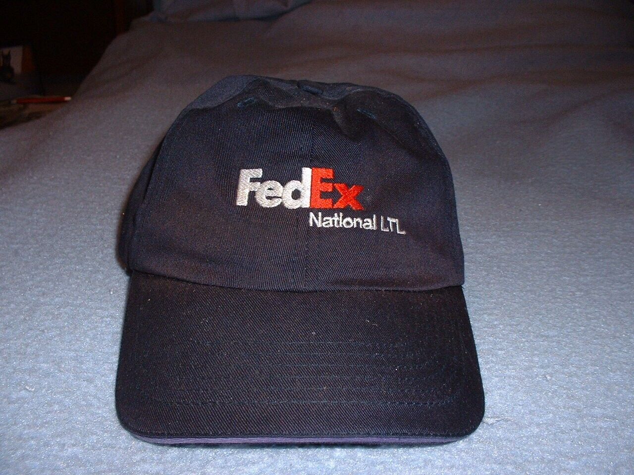 FedEx National LTL, Employee Baseball Hat, Workwear, One Size Blue, Trucking 