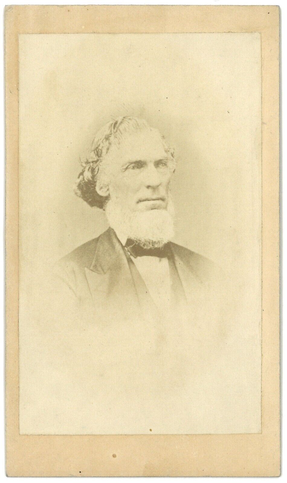 1870s Dainiel H. Wells CDV Photo Savage Ottinger Mormon Apostle LDS Utah