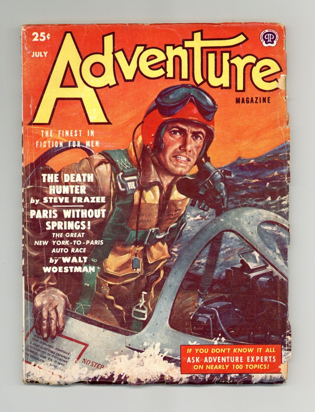 Adventure Pulp/Magazine Jul 1952 Vol. 126 #1 VG