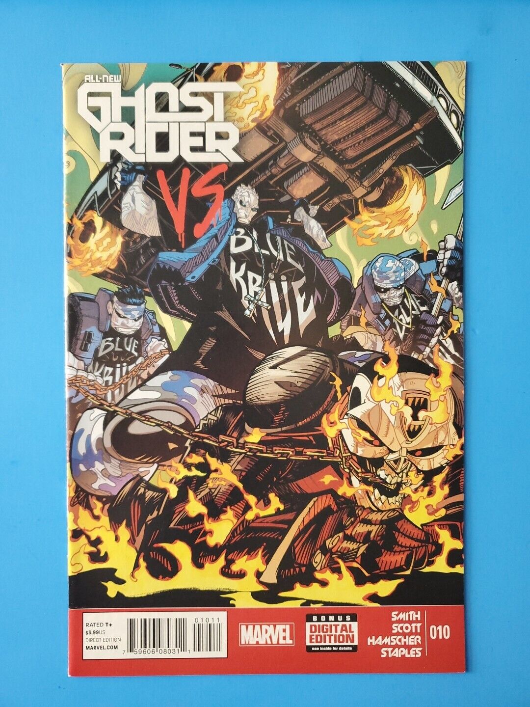 All-New Ghost Rider #10 - Robbie Reyes - Marvel Comics 2015
