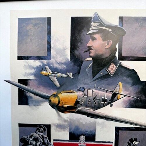 Fighter Legend General Adolf Galland - 17x23 \