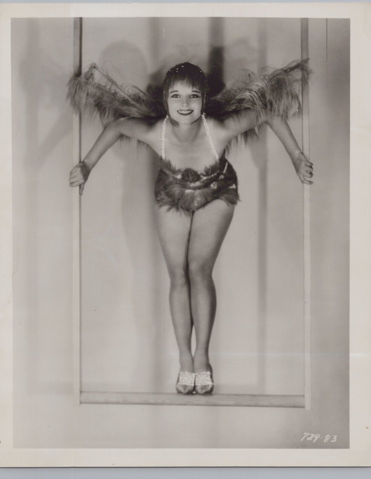 Louise Brooks (1950s) ❤ Original Vintage Leggy Cheesecake Exotic Photo K 390