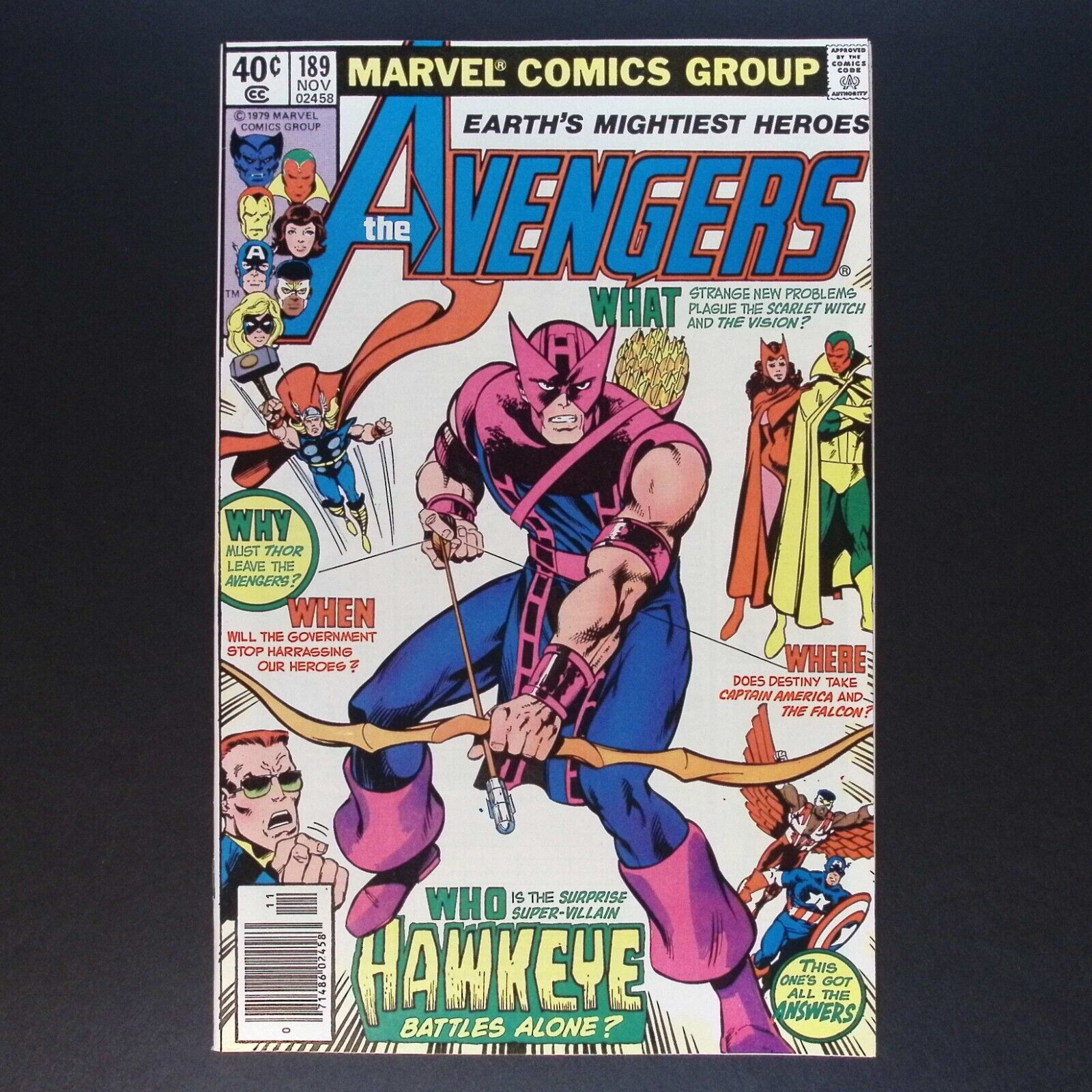 Avengers #189 | Marvel 1979 | John Byrne | NM-