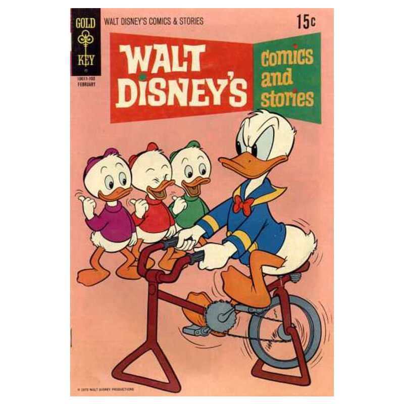 Walt Disney\'s Comics and Stories #365 Dell comics VG minus [t/