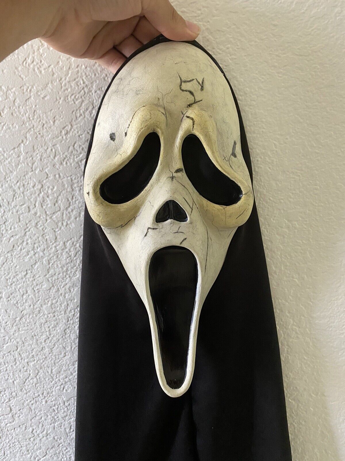 Custom Aged Nancy Loomis Ghost Face Mask Scream VI (Hero Style)