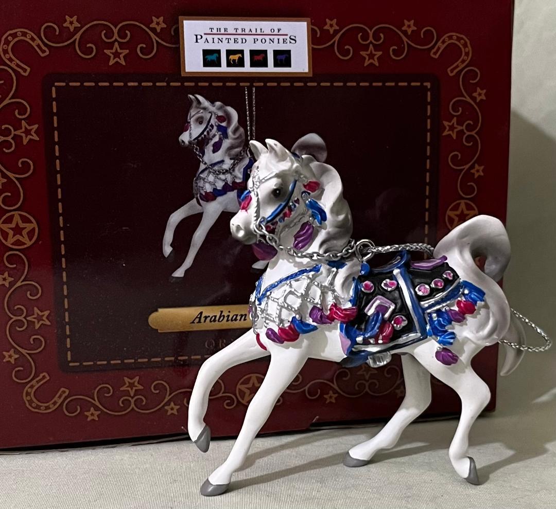 NEW IN BOX TRAIL OF PAINTED PONIES ARABIAN SPLENDOR ORNAMENT HARD TO FIND