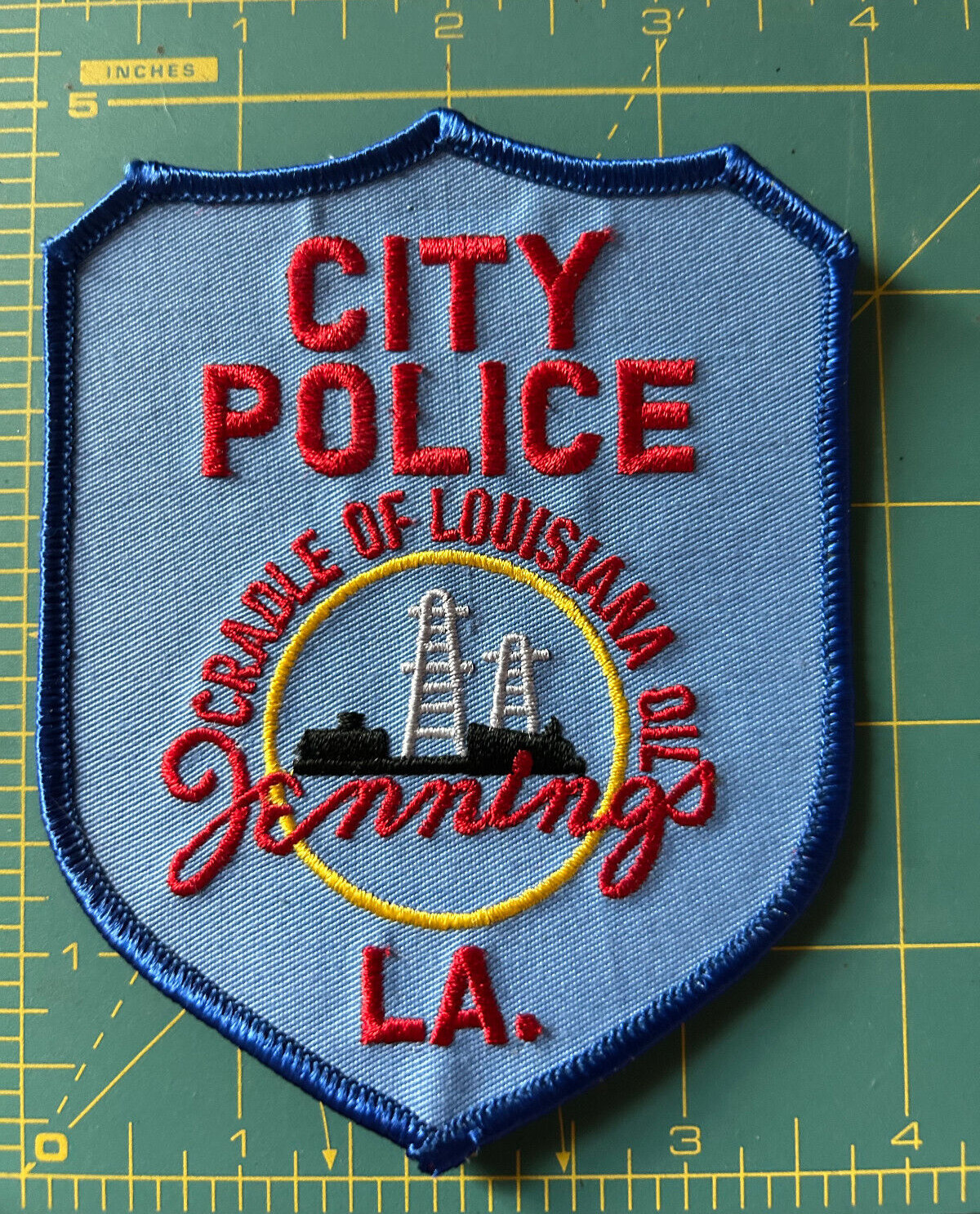 Jennings Louisiana Police patch
