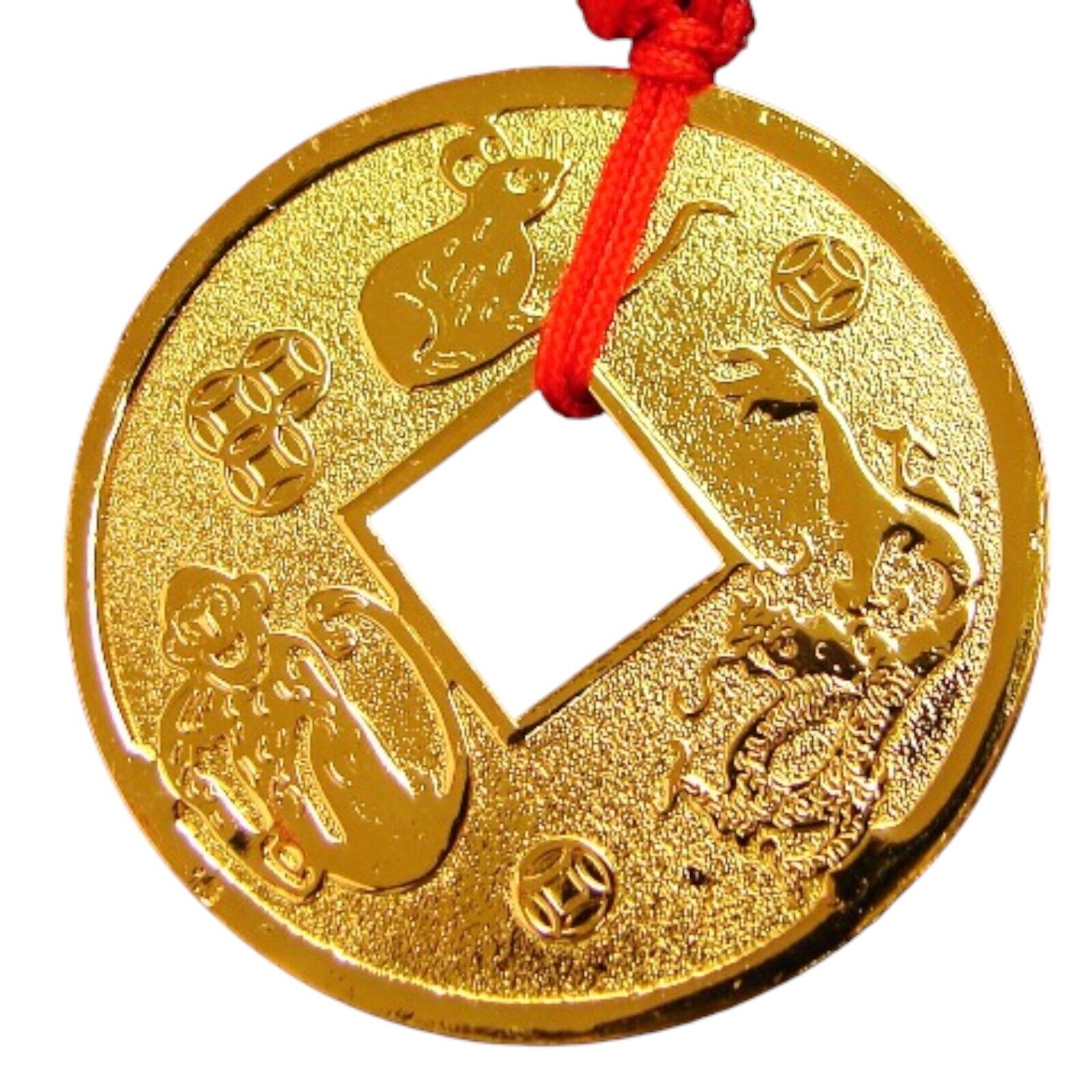 Feng Shui Chinese Horoscope Ally Amulet for Rat, Dragon and Monkey