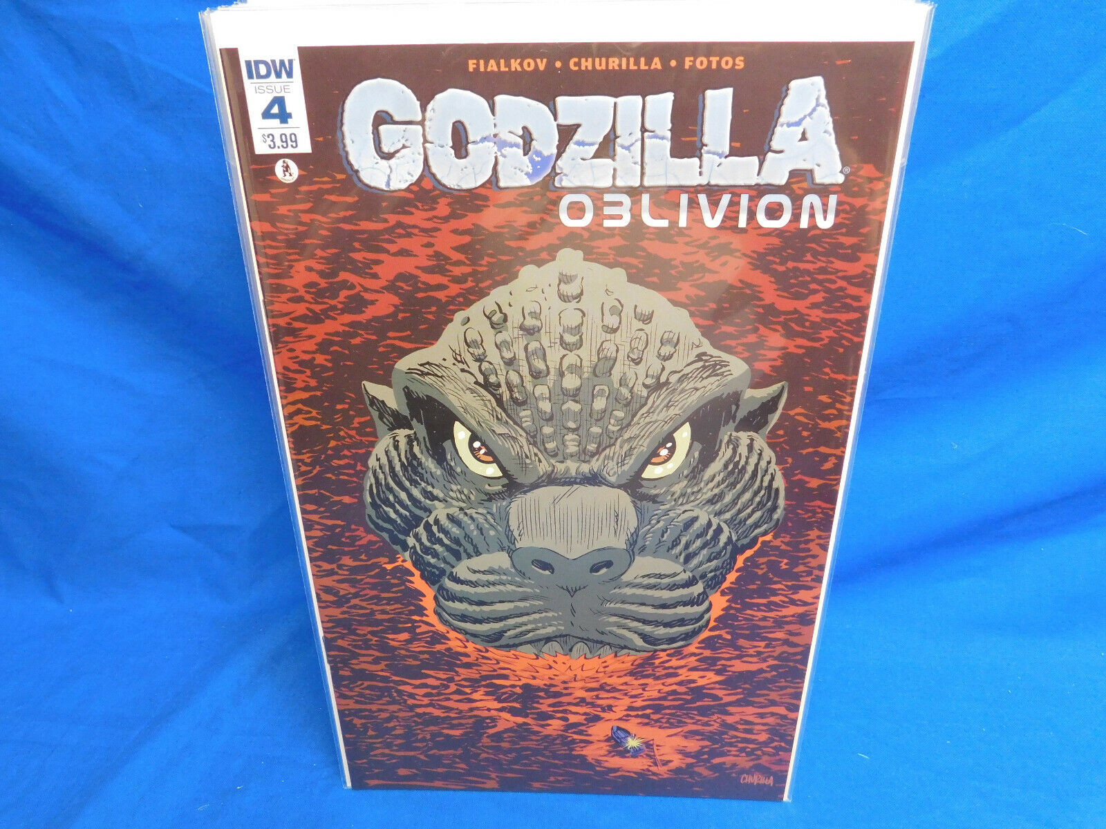Godzilla OBLIVION 4 JAMES STOKOE VF/NM IDW Comics 2016 Cover A