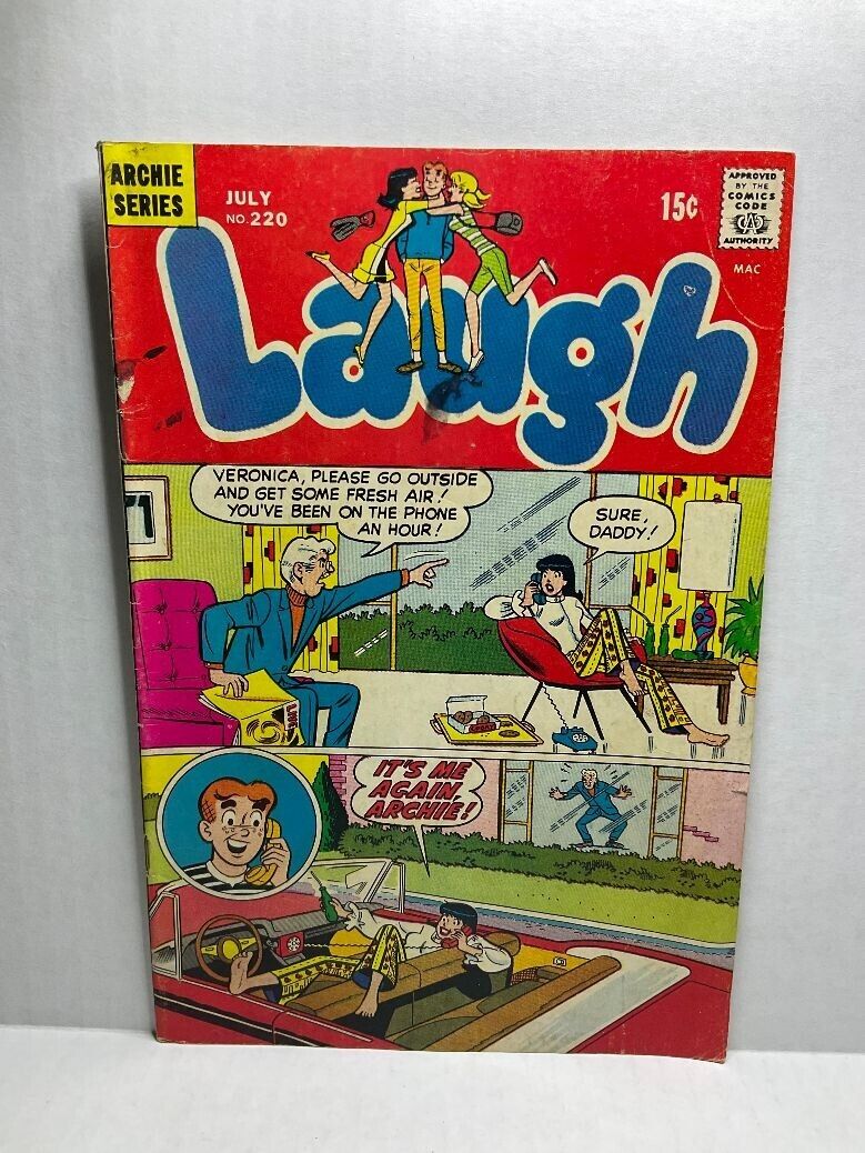 Laugh Comic Book (Issue #220) Archie Series (Silver Age)