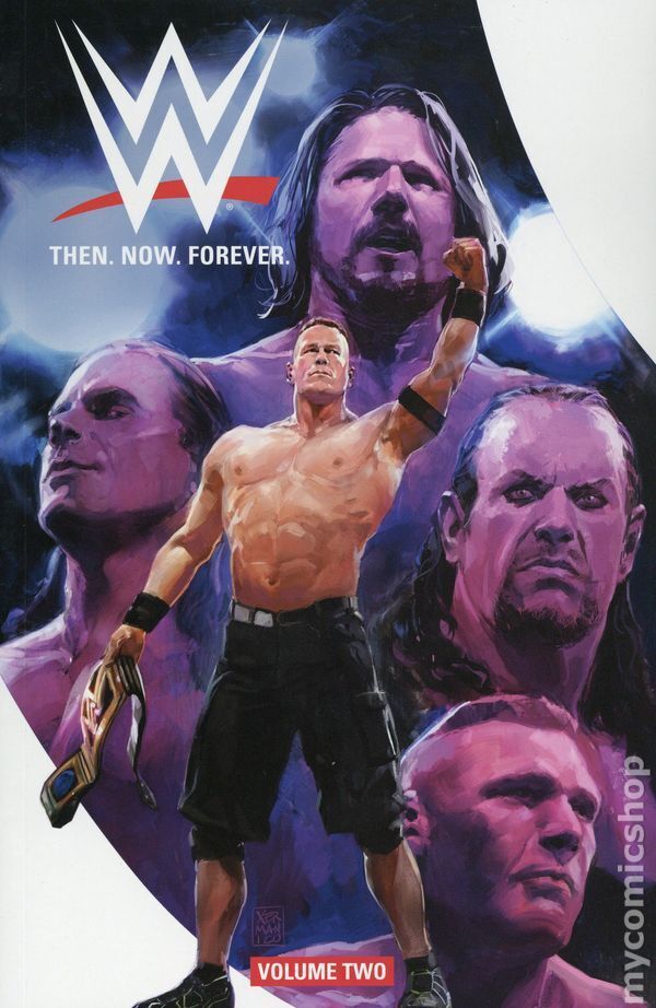 WWE Then Now Forever TPB 2-1ST FN 2018 Stock Image