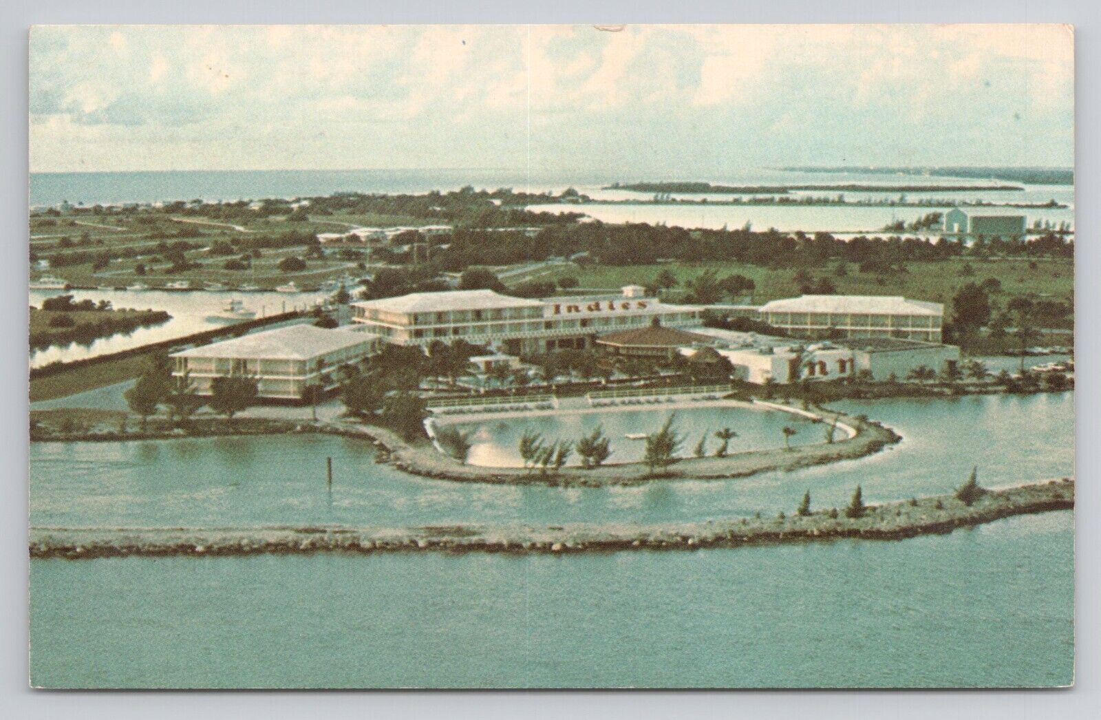 Postcard Indies Inn Duck Key Florida Keys