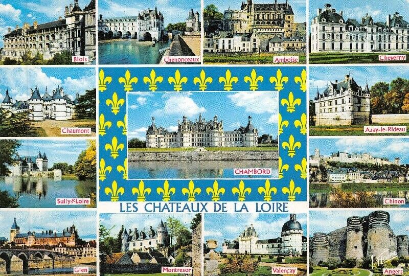 LES CHATEAUX DE LA LOIRE - Blois - Chaumont - Montrésor - Chenonceaux