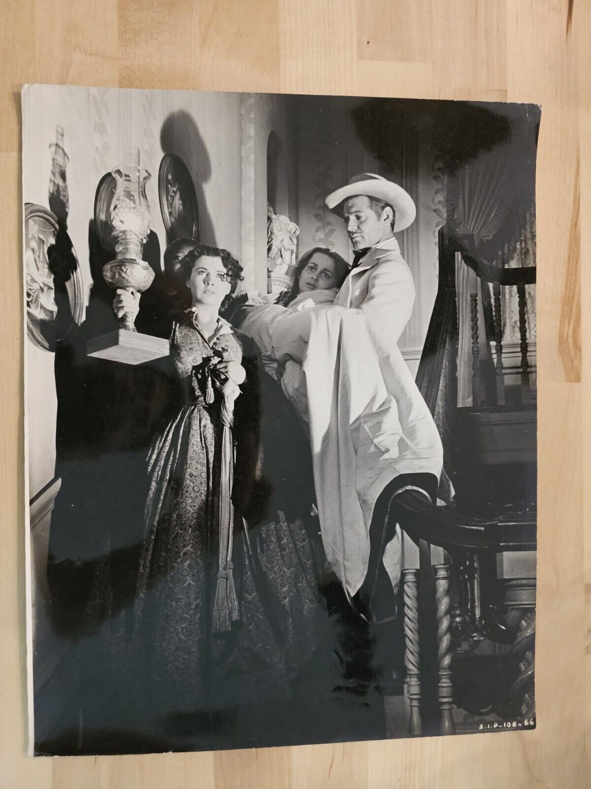CLARK GABLE + VIVIEN LEIGH GONE WITH THE WIND 1939 Oversize Original Photo XXL