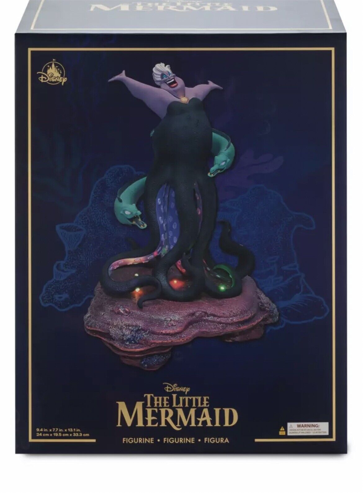 New Disney The Little Mermaid Ursula Light-Up Figure