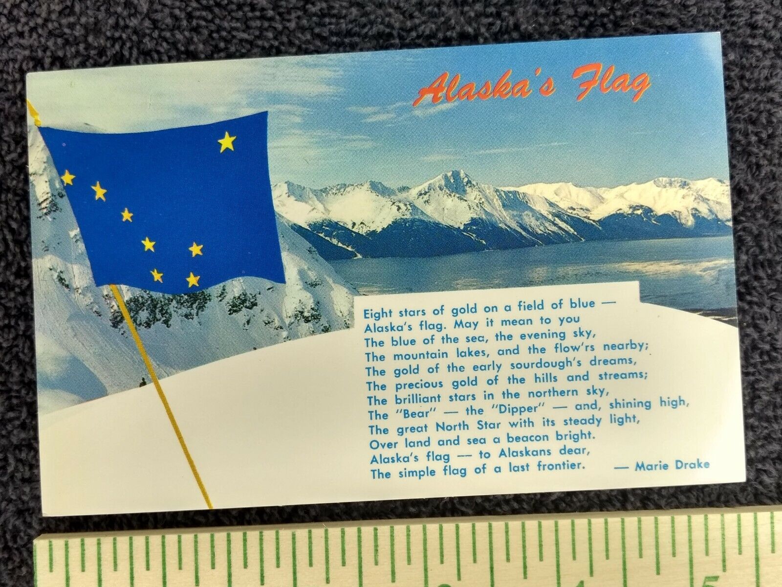Postcard - Alaska - The Magnificent 49th State