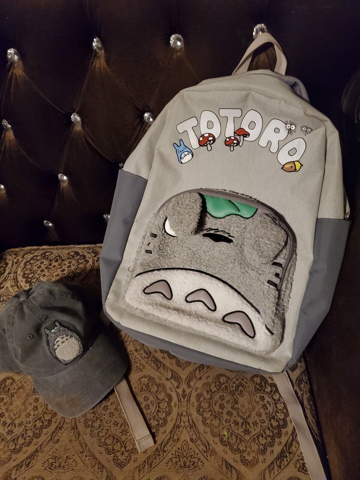 Studio Ghibli My Neighbor Totoro Backpack With Hat
