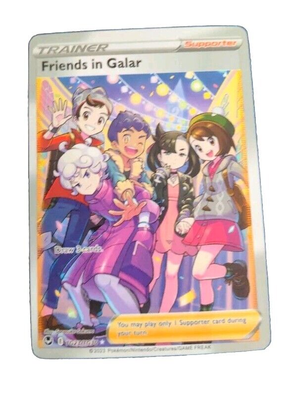 TG23/TG30 Friends in Galar Trainer card Pokemon TCG - Silver Tempest