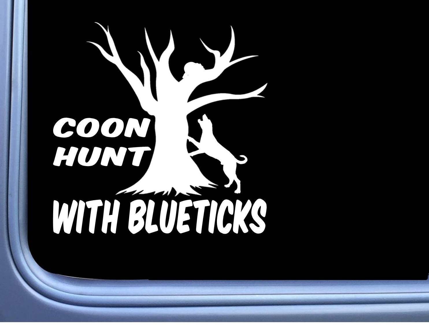 Bluetick Coonhound Sticker OS 107 vinyl Decal 6\
