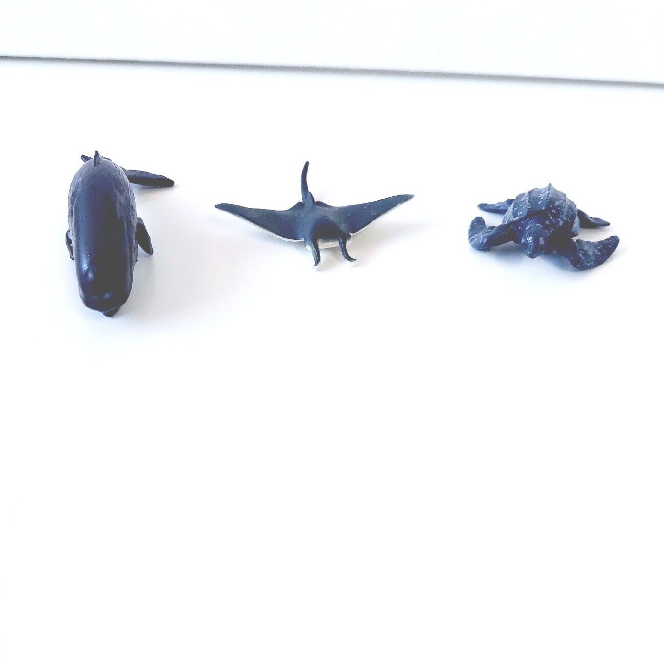 2017 CollectA Sea Animal Figures | Manta Ray, Sea Turtle, Whale