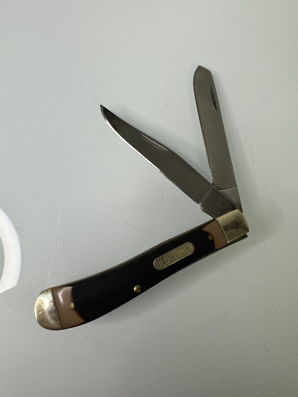 Vintage Schrade Old Timer 940T 2 Blade Folding Pocket Knife 