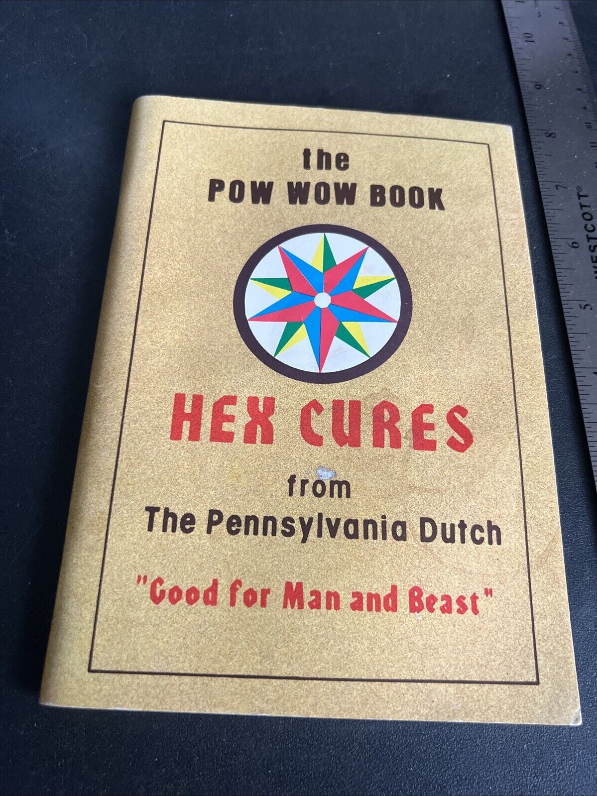 Vintage 1960s Reprinting Pow Wow Book Of Hex Cures Pennsylvania Dutch Dover Pa