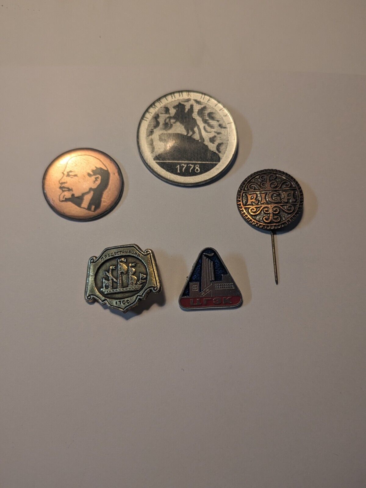 USSR Soviet Vintage Pins LOT 4