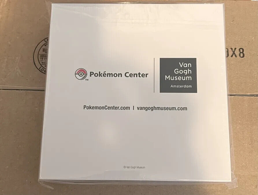 Pokemon Center x Van Gogh Museum Pin Box Set Brand New Sealed IN-HAND