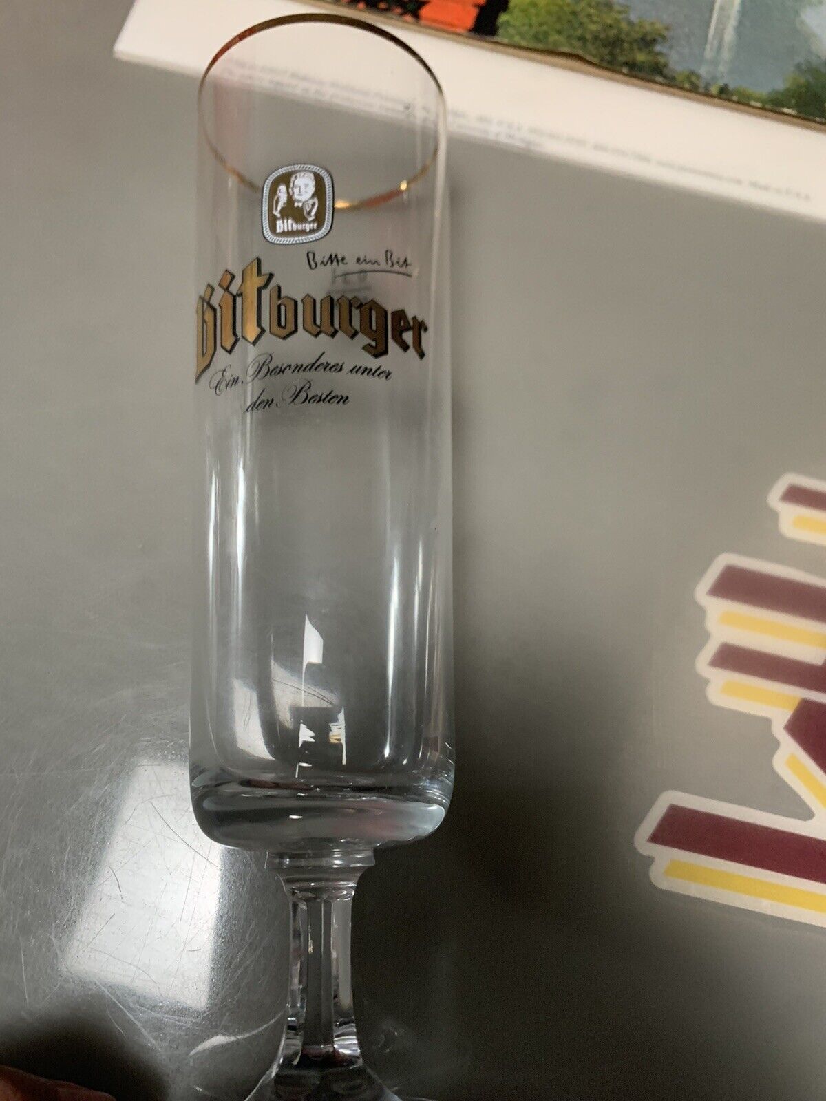 Bitburger Pils German Beer Clear Glass 0.3L Rastal
