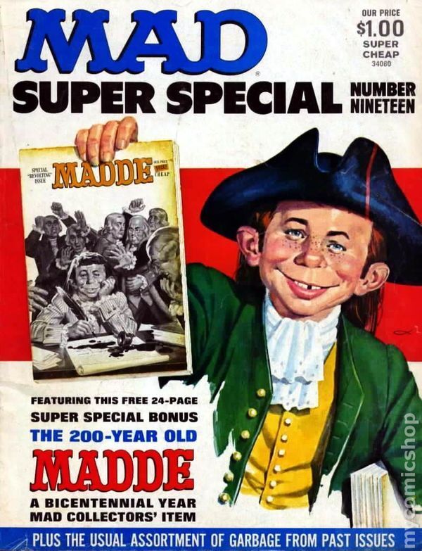Mad Special 19B Bonus Not Included FN 1976 Stock Image