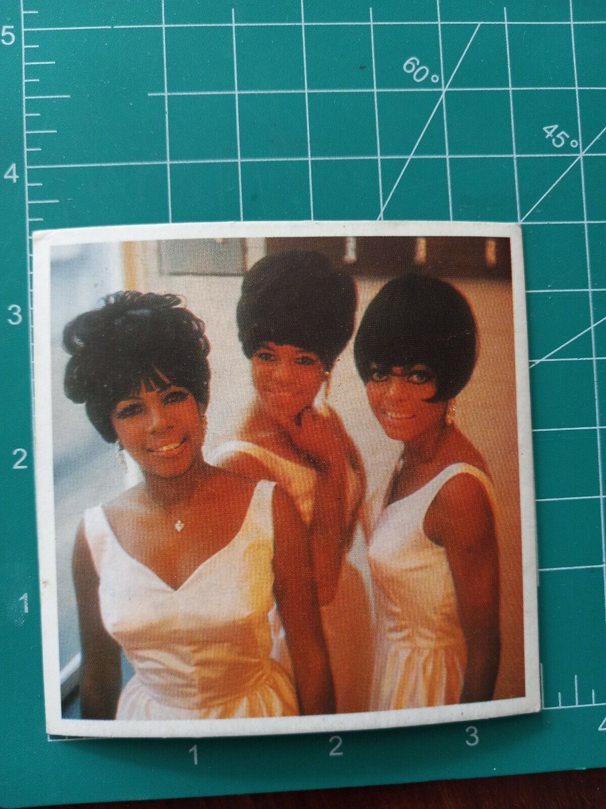 1967 Lord Neilsons THE SUPREMES Diana Ross Rookie POP rock music star CARD