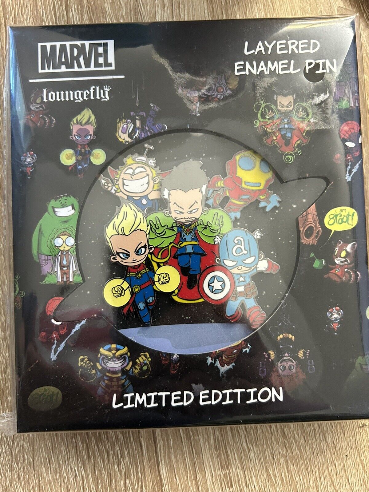 Marvel Comics SDCC 2021 Skottie Young Limited Edition Avengers Pin