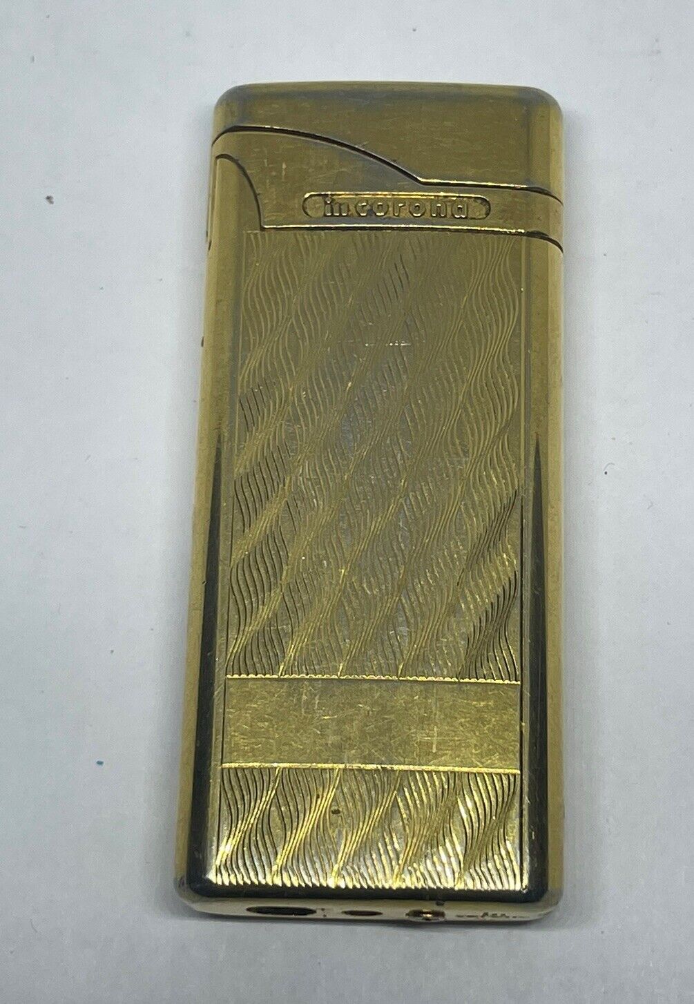 Vintage IM Corona Gold Tone Lighter