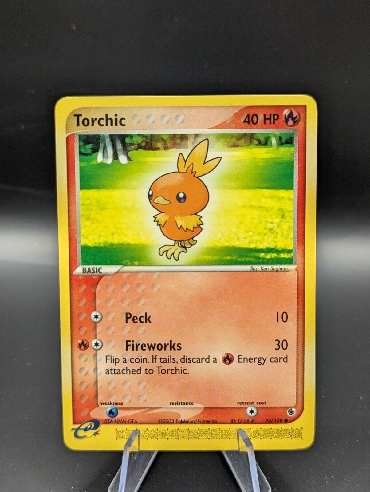 Pokemon Card TCG: Torchic 73/109 - EX Ruby & Sapphire Near Mint #416A