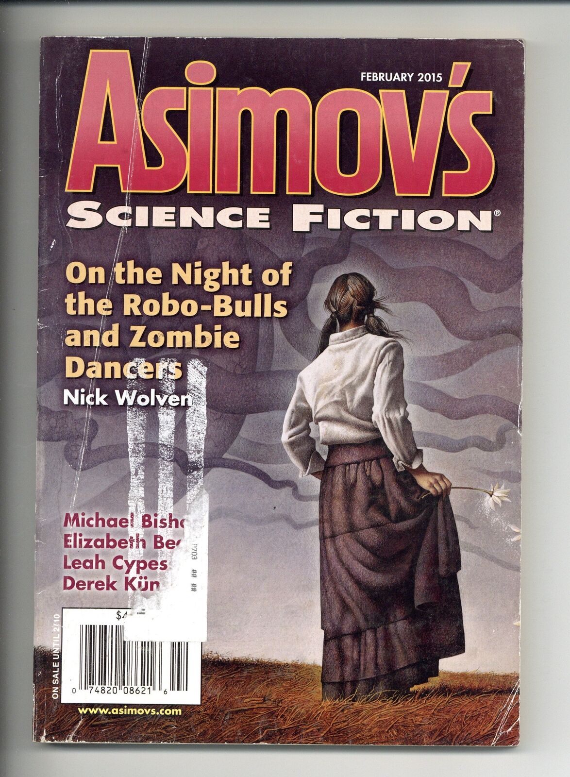 Asimov\'s Science Fiction Vol. 39 #2 GD 2015 Low Grade