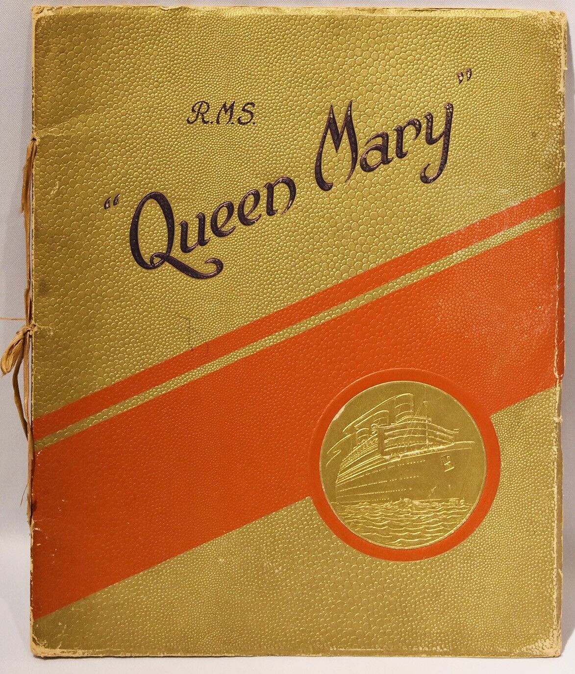 Ocean Liner Collectables: RMS Queen Mary, Tomlinson, H.M. Cunard White Star 1934