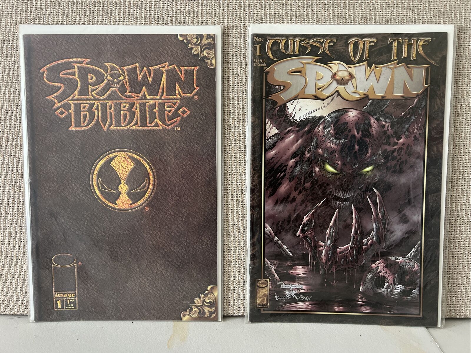 Lot Curse Of The Spawn Bible #1 Image Comics 1st Printing McFarlane NM M