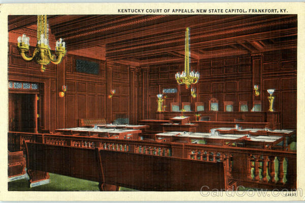 Frankfort,KY Kentucky Court Of Appeals Franklin County Ferguson News Co. Vintage