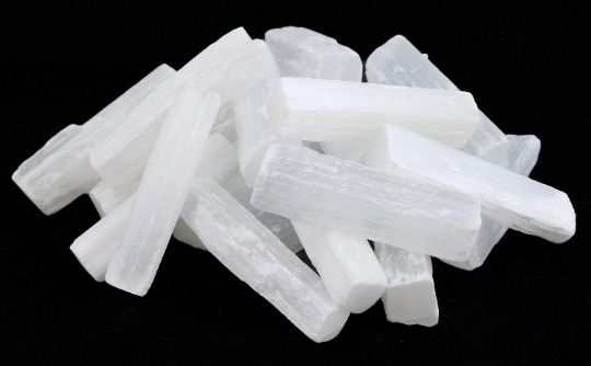 Selenite Crystal Wands | Bulk Selenite Sticks (2, 4, 6, 8 Inch Crystal Wands)