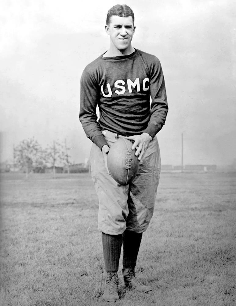 1915-1920 Eddie Mahan, USMC Football Old Photo 8.5\