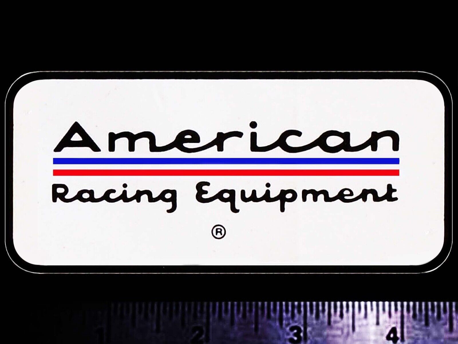 AMERICAN Racing Equipment - Original Vintage 1960's 70's Racing Decal/Sticker