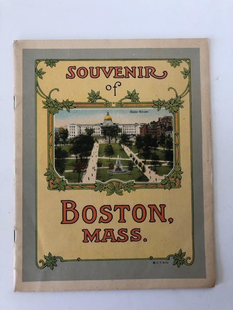 Souvenir of  Boston Mass 1900's by C.T. & Co.