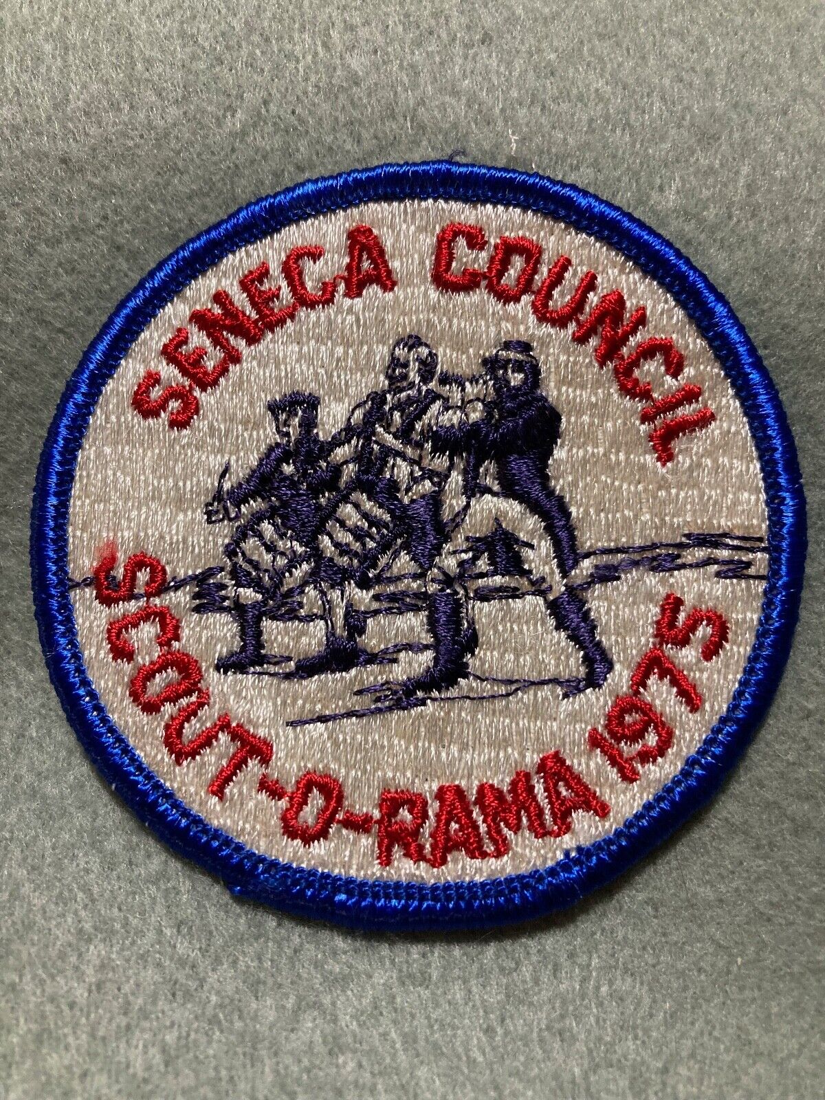 (mr18) Boy Scouts -  1975 Seneca Council Scout-o-rama patch