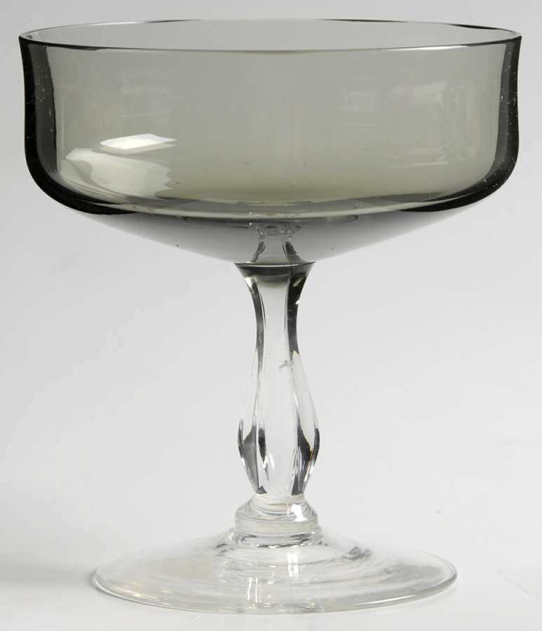 Noritake Rainbow-Smoke  Champagne Sherbet Glass 476941